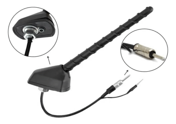 Antena Haste Base Teto Traseiro Hyundai Hb20 2012 Até 201 - Image 3