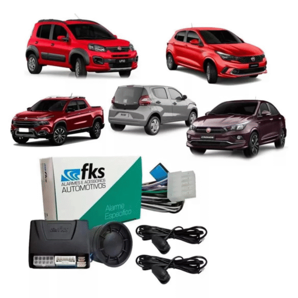 ALARME ESPECIFICO FIAT - UNO/MOBI/TORO/CRONOS - FKS