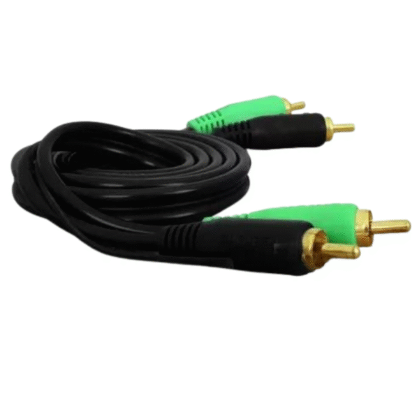 Cabo RCA Comum 4mm 1M - Svart - Image 4