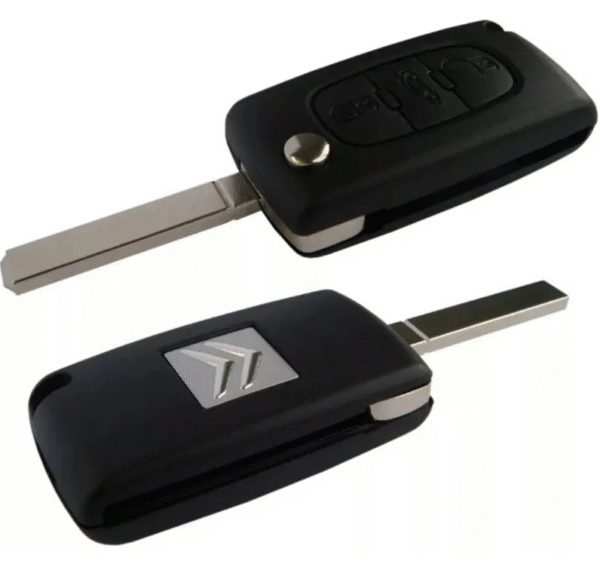 Chave Canivete Oca Citroen Carcaça 3 Botões Porta Malas - Image 2