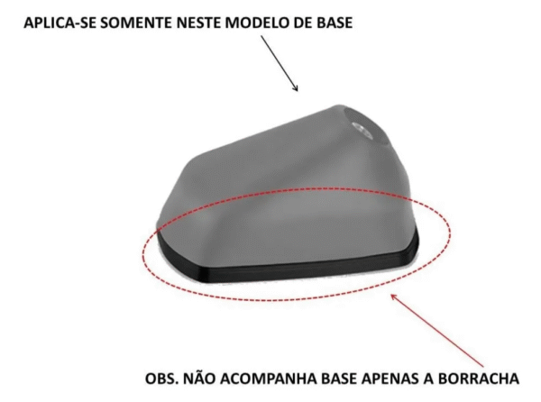 Anel De Vedação Para Antena de Teto - Honda + Brinde - Image 3