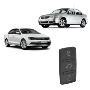 Capa Chave Polo/Bora/Jetta/Passat - 3 Botoes