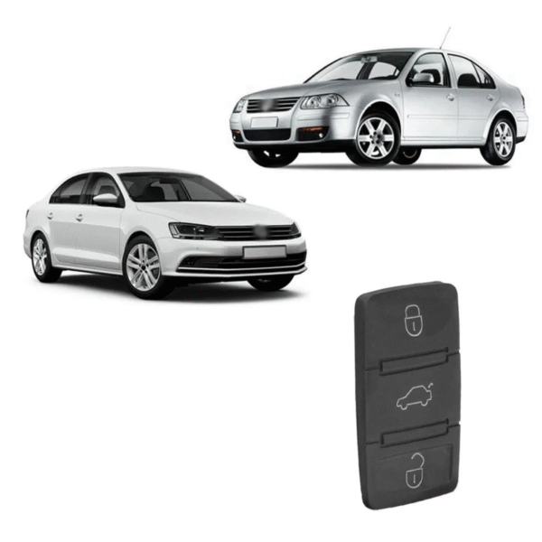 Capa Chave Polo/Bora/Jetta/Passat - 3 Botoes