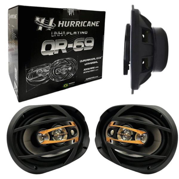Alto Falante Quadriaxial 6x9" Platino QR69  - Hurricane - Image 8