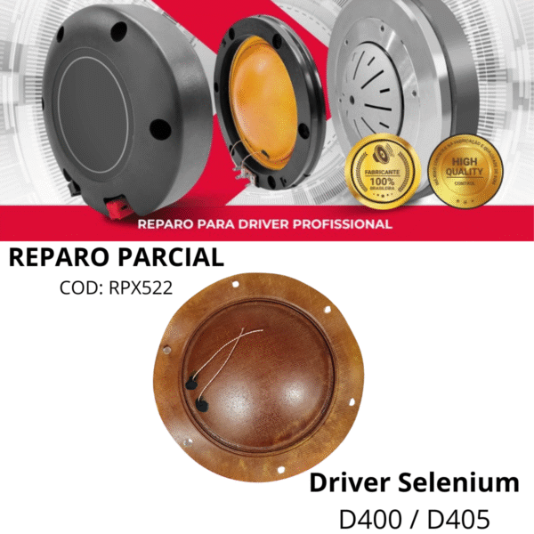 Reparo Parcial Driver Selenium D400 / D405 - Image 2
