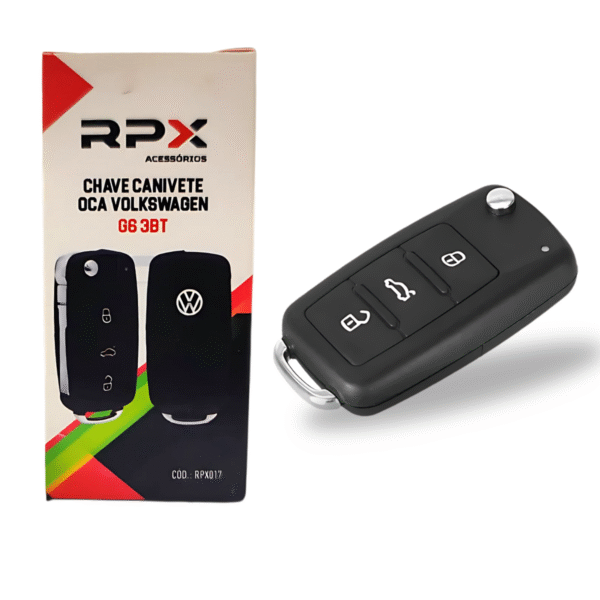 Chave Canivete Oca VW G6 3BT - RPX - Image 2