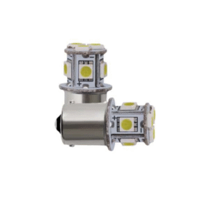 Lâmpada LED 1 Polo 8 SMD 5050 Branco 24v (2 Unidades)