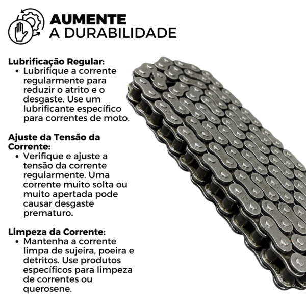 KIT DE RELACAO TRANSMISSAO COMPLETO XTREME H04008X CG 160 - Image 6
