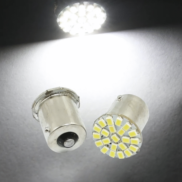 Lampada led 1 polo 22 smd 1206 branco 12V - Imagem 3