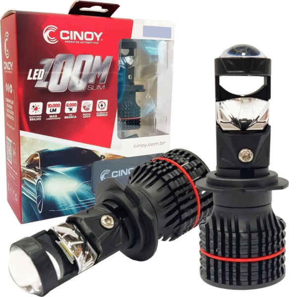 LAMPADA DE LED ZOOM SLIM H7 - CINOY