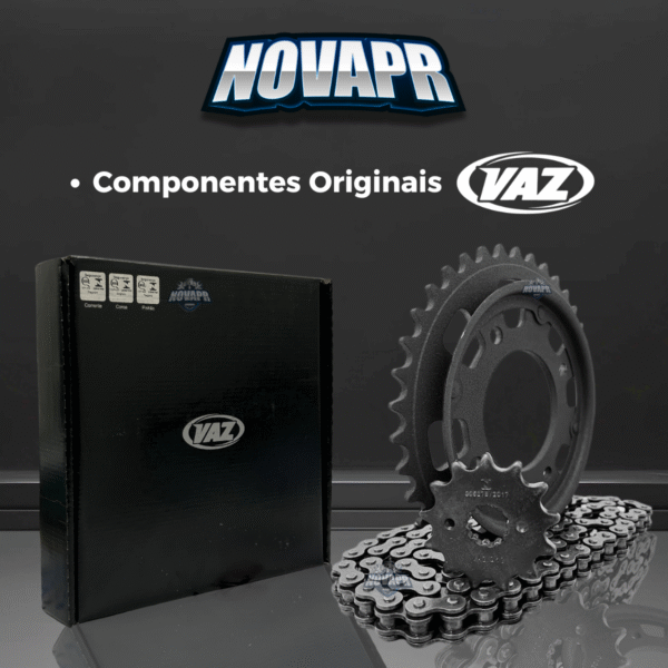 KIT DE RELACAO TRANSMISSAO COMPLETO XTREME CB 250F H04011X - Image 8