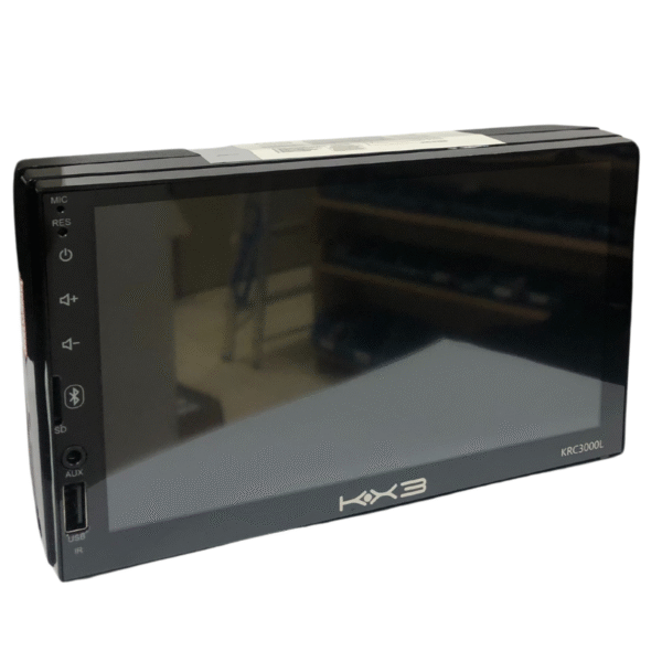 RADIO AUTO MP5 CARPLAY DOUBLE DIM 6 CONECT. RCA C. REMOT KX3 - Imagem 3
