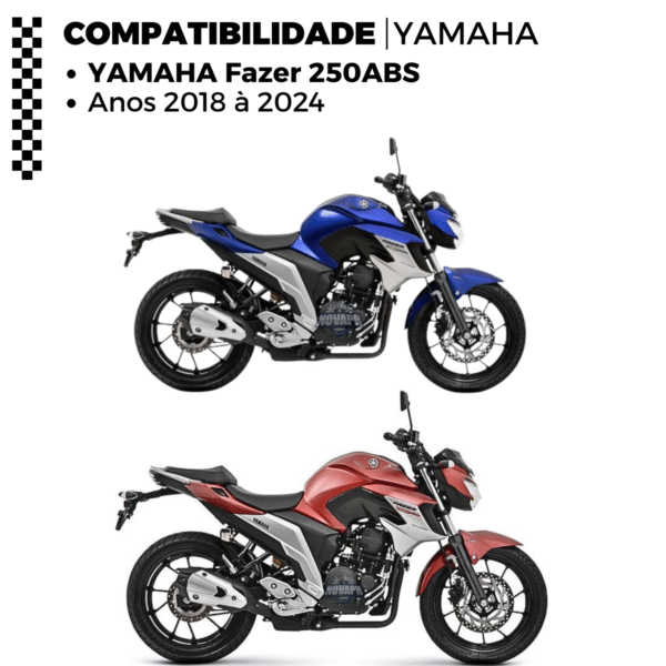 KIT DE RELACAO TRANSMISSAO COMPLETO XTREME Y04594X FAZER 250 ABS - Image 2