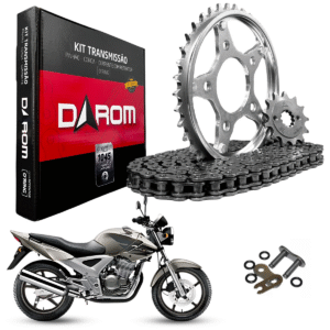 KIT TRANSMISSAO DAROM  COM RETENTOR CBX 250 TWISTER 01/08