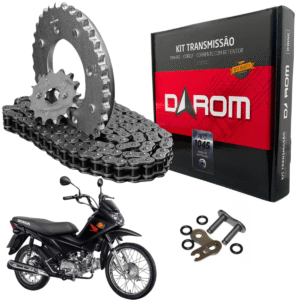 KIT TRANSMISSAO DAROM  COM RETENTOR POP 110 I 15/