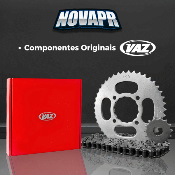 KIT DE RELACAO TRANSMISSAO COMPLETO XTREME STANDARD YES 125 INTRUDER/KATANA S00182XS - Image 7