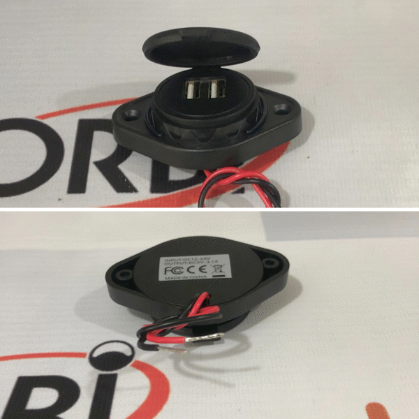 TOMADA VEICULAR 2 USB - SOBREPOR BIVOLT - ASX - Imagem 6