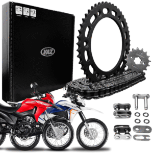 KIT DE RELACAO TRANSMISSAO COMPLETO XTREME H04006X XRE 190 BROS 160