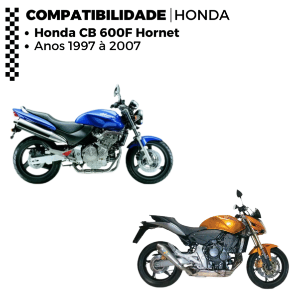 KIT DE RELACAO TRANSMISSAO COMPLETO XTREME H00079X CB 600F HORNET - Image 2