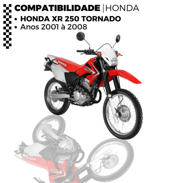 KIT TRANSMISSAO DAROM  COM RETENTOR XR 250 TORNADO - Image 3