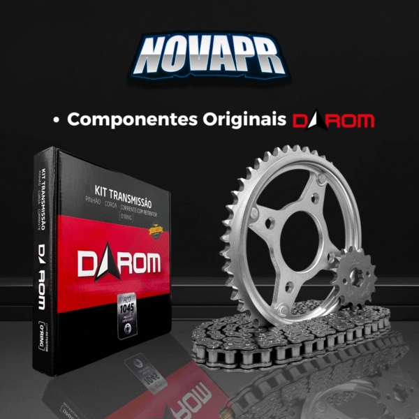 KIT TRANSMISSAO DAROM  COM RETENTOR CG 160 15/ - Image 8