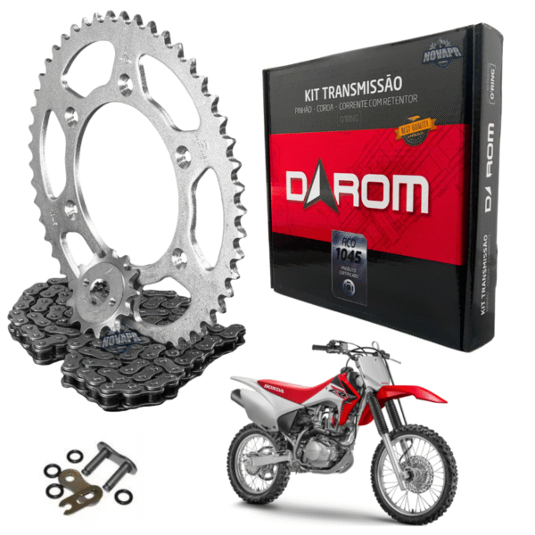 KIT TRANSMISSAO DAROM  COM RETENTOR CRF 230