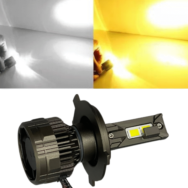 Kit Super Led Dual Color - H4 - 55w - 10.000 Lumens - RSY - Imagem 2