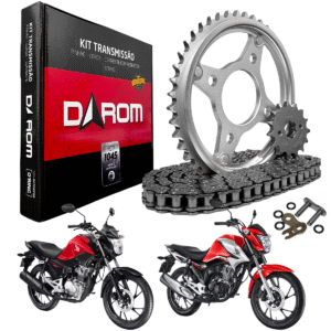 KIT TRANSMISSAO DAROM  COM RETENTOR CG 160 15/