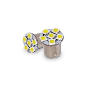 Lâmpada LED 1 Polo 6 SMD 5050 Branco 24V (2 Unidades)