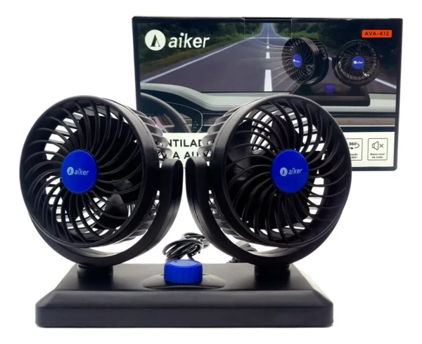 VENTILADOR DUPLO PARA AUTOMOVEIS