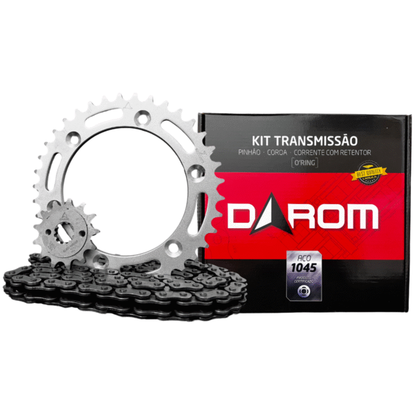 KIT TRANSMISSAO DAROM  COM RETENTOR XR 250 TORNADO - Image 2