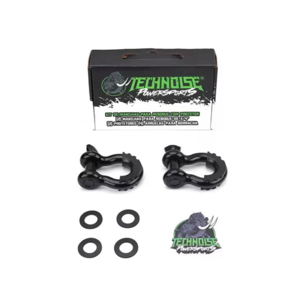 KIT MANILHAS - 3/4" PARA REBOQUE (KIT COM 2 MANILHAS) - OC: - ITEM: - CODIGO: - Imagem 2