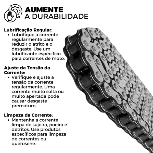 KIT DE RELACAO TRANSMISSAO COMPLETO XTREME STANDARD YES 125 INTRUDER/KATANA S00182XS - Image 4