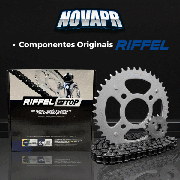 KIT CG 160 [TITAN/FAN/START/CARGO] (16-24) / CG 150 [START/CARGO/TITAN/FAN] (04-16) 44Z (C/ ANEL) X 15Z C/ CORRENTE O-RI - Image 8