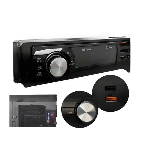 RADIO USB/SD/MP3/FM/BT/4X45W COM COMANDO DE VOZ 15/CX - Image 3
