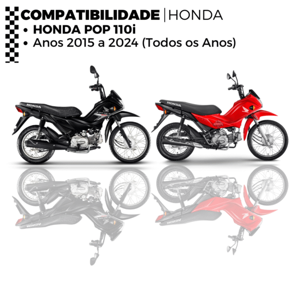 KIT TRANSMISSAO DAROM POP 110 I 15/ - Imagem 3