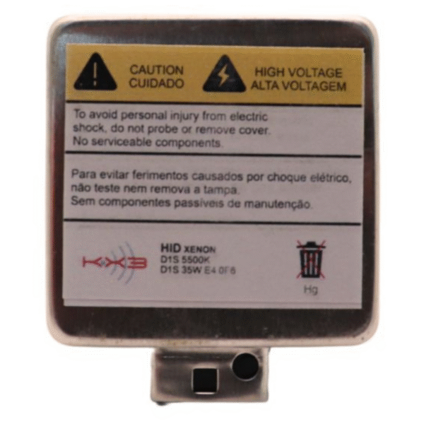 LAMPADA XENON KX3 D1S 35W 5500K ALTA PERFORMACE - Imagem 3