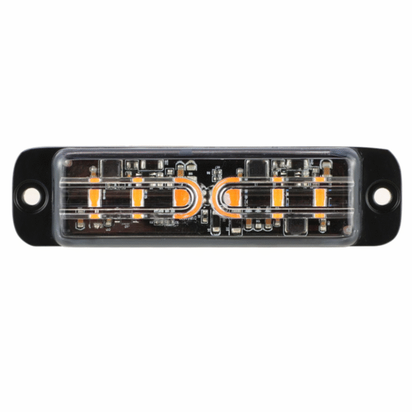 Mini Strobo 13 cm - 12-24v - Ambar - YL