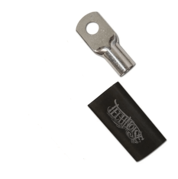 Terminal Olhal - Com Termo Retratil - 0 AWG - Preto - Technoise - Imagem 5