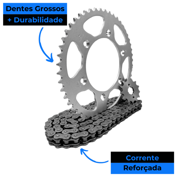 KIT TRANSMISSAO DAROM CRF 230 2003 a 2024 - Image 5