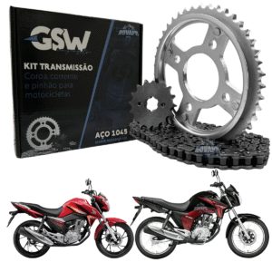 GSW006 KIT COROA/PINHAO/CORR. CG TITAN 150 1045