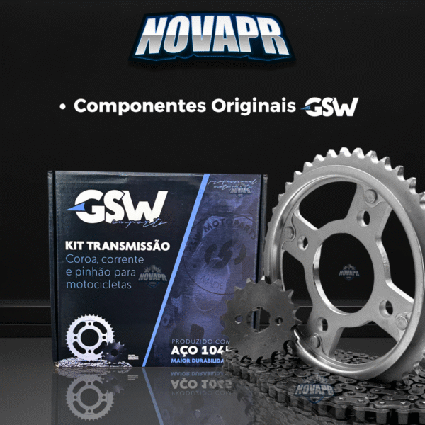 GSW006 KIT COROA/PINHAO/CORR. CG TITAN 150 1045 - Image 6