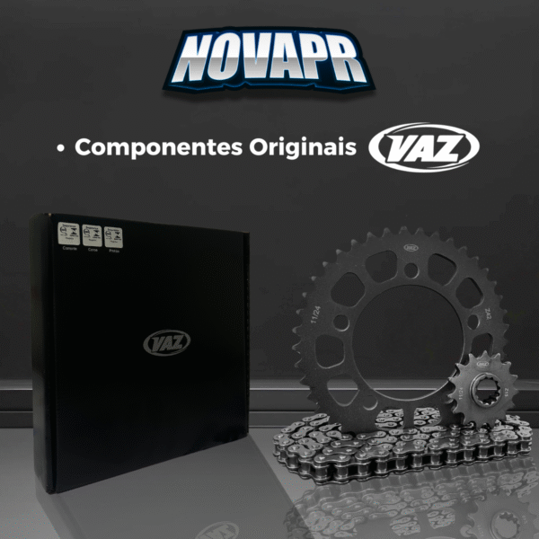 KIT DE RELACAO TRANSMISSAO COMPLETO XTREME H00079X CB 600F HORNET - Image 7