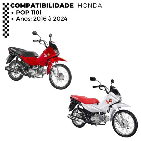 KIT POP 110I (16-24) 34Z (C/ ANEL) X 14Z C/ CORRENTE 428H X 104L - TITANIUM (1045) - Image 3