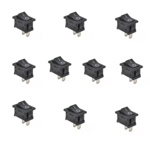 Chave Gangorra Kcd1-101 2t 2a/8a 250v Preta C/10 Unidades