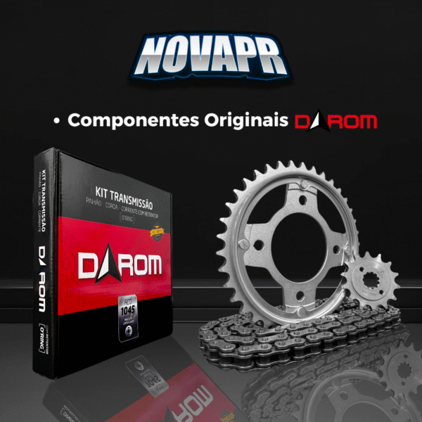 KIT TRANSMISSAO DAROM  COM RETENTOR CB 300F TWISTER 23/ - Image 6