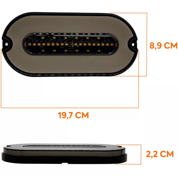 Lanterna carretinha Smart Multifunção - 12v - ASX - Imagem 3