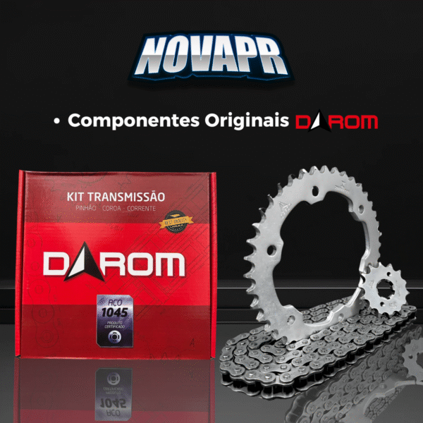 KIT TRANSMISSAO DAROM FZ15 23/ - Image 5