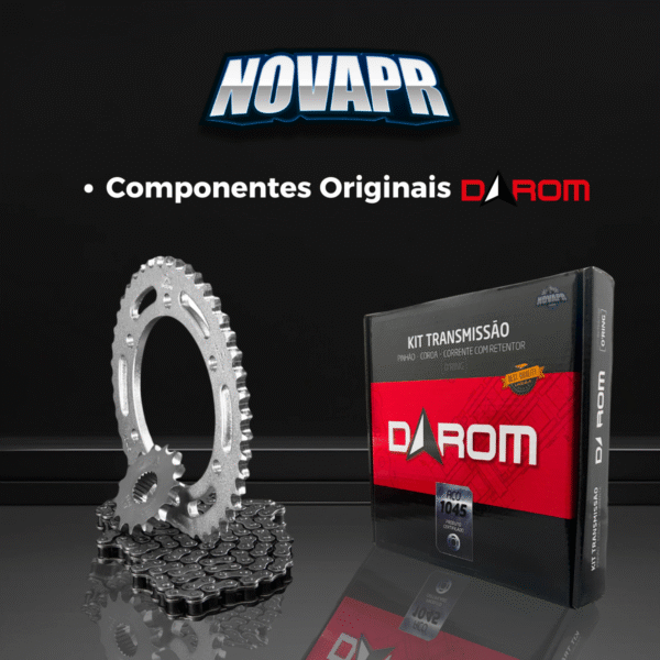 KIT TRANSMISSAO DAROM  COM RETENTOR FAZER 250 18/ - FZ25 18/ - Image 6