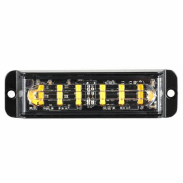 Mini Strobo 13 cm - 12-24v - Ambar - YL